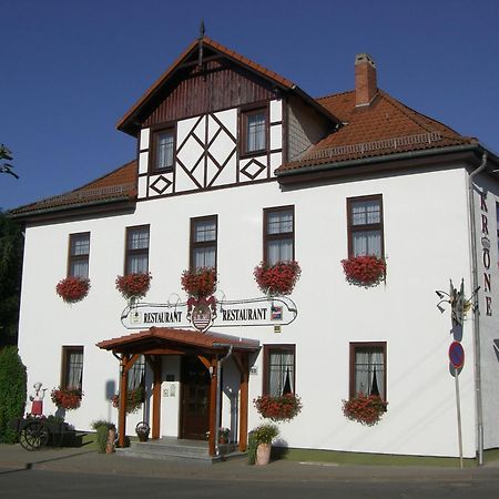 Landgasthof & Hotel Krone Eischleben Ichtershausen Exterior photo