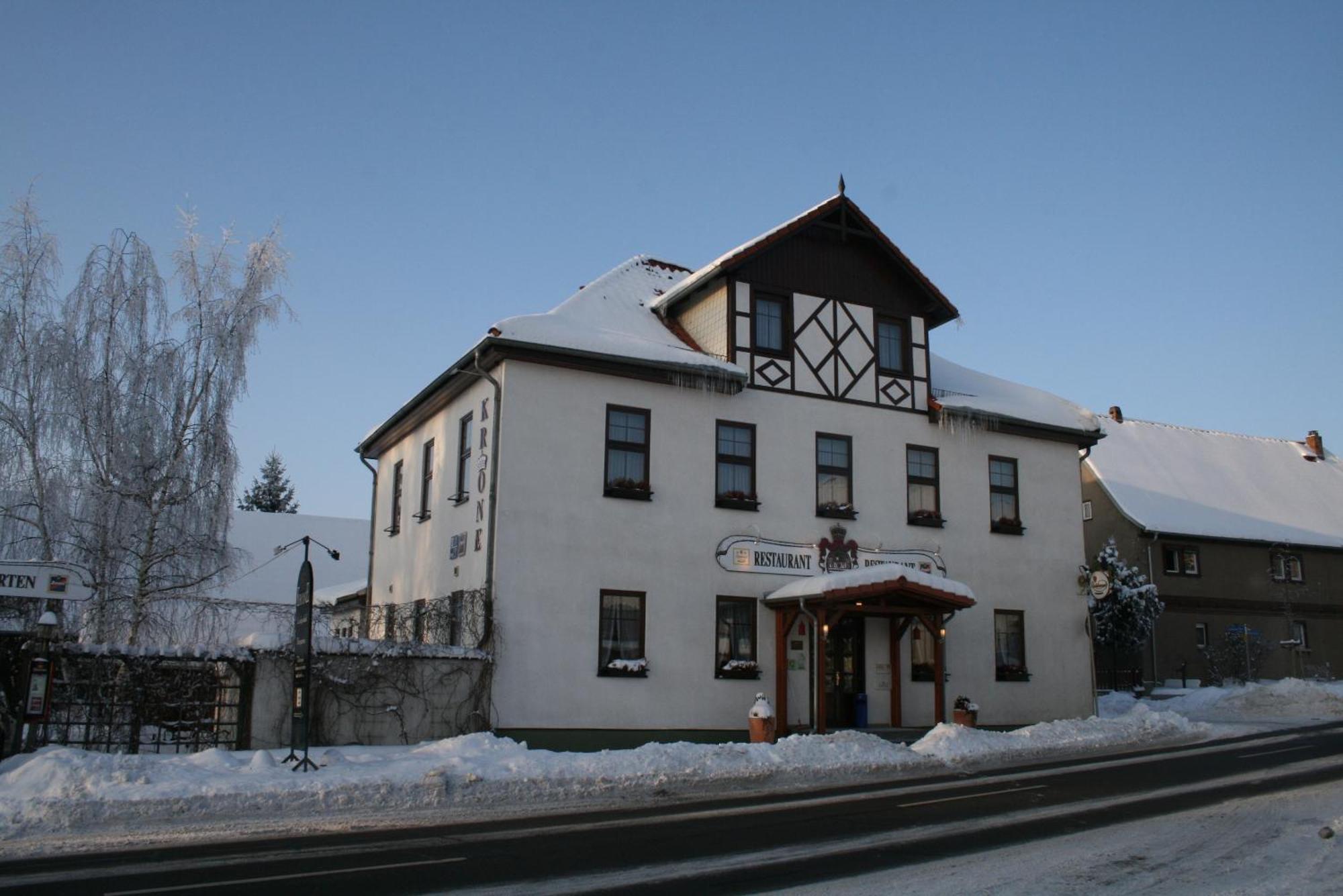 Landgasthof & Hotel Krone Eischleben Ichtershausen Exterior photo