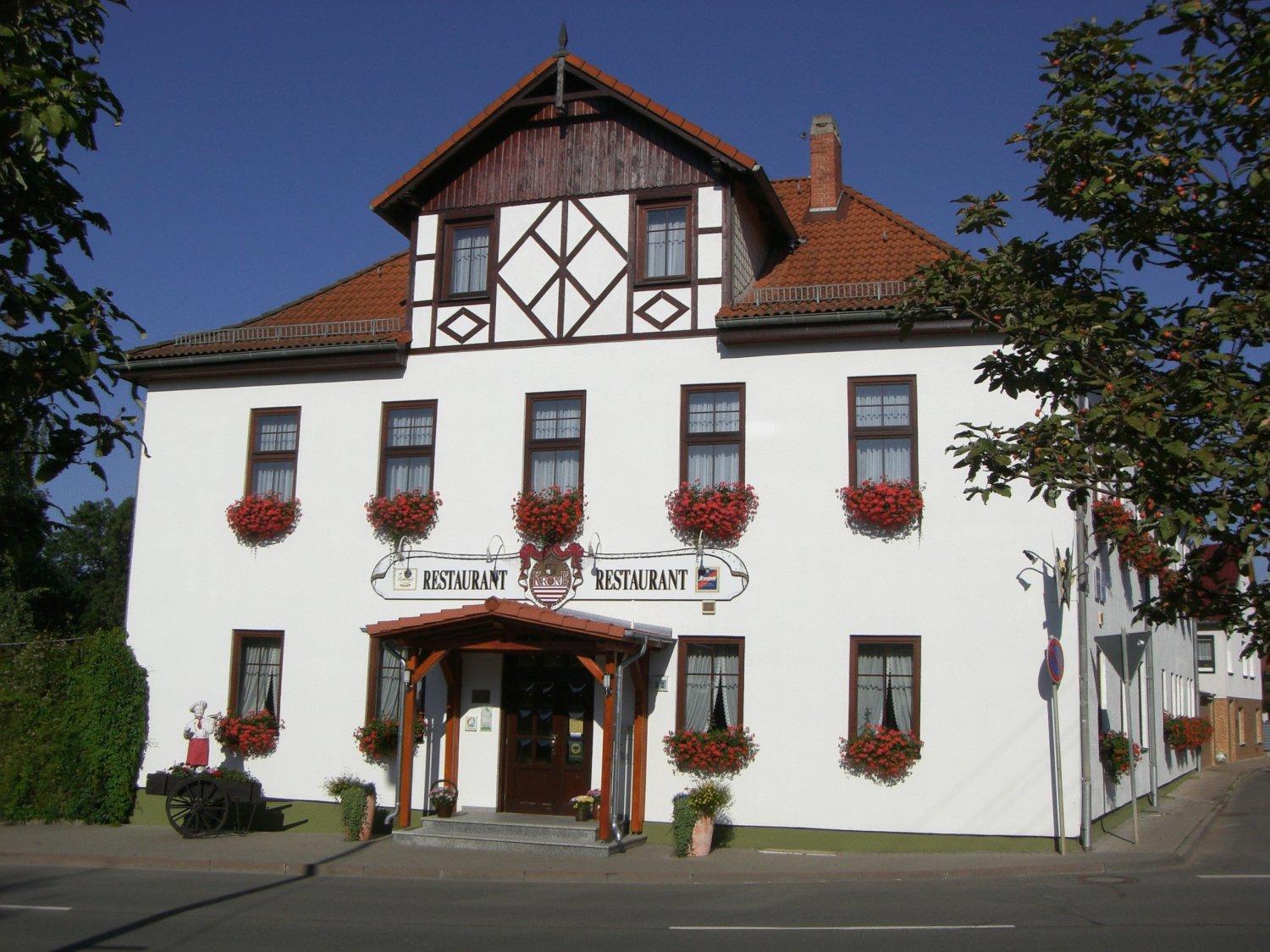 Landgasthof & Hotel Krone Eischleben Ichtershausen Exterior photo