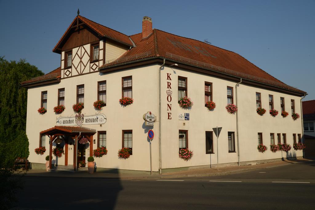 Landgasthof & Hotel Krone Eischleben Ichtershausen Exterior photo